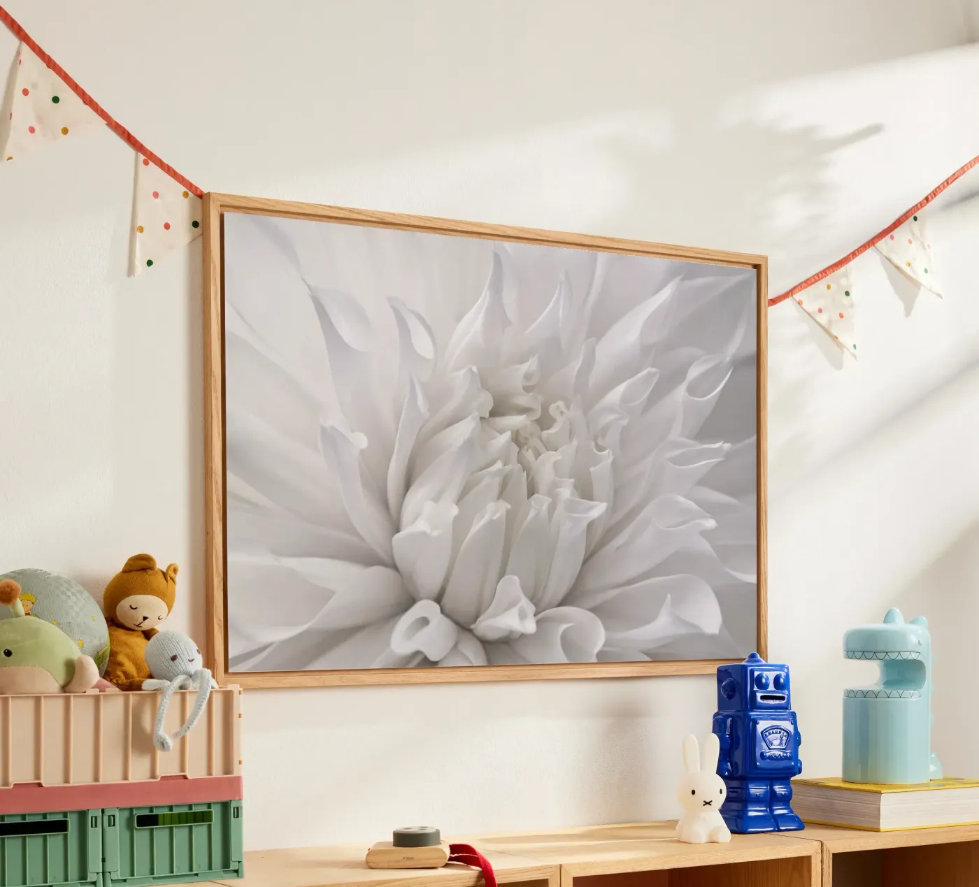 Dahlia Acryl-Glas von Atteloi
