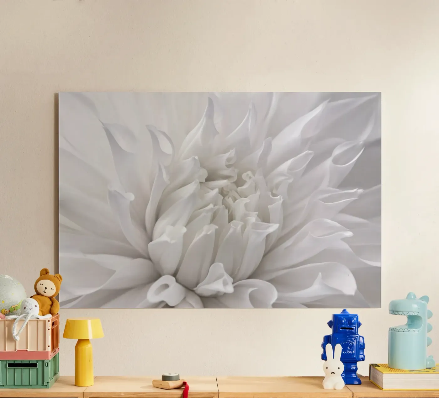 Dahlia Acryl-Glas von Atteloi