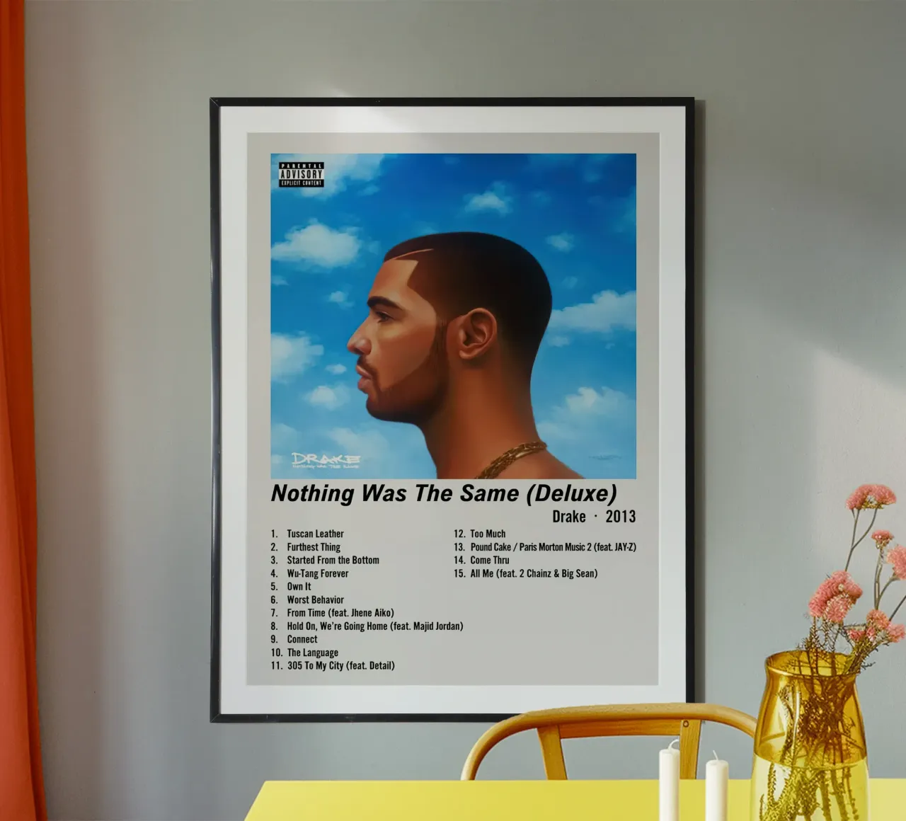 Drake Nothing Was The Same carta hahnemühle da Roronoa7