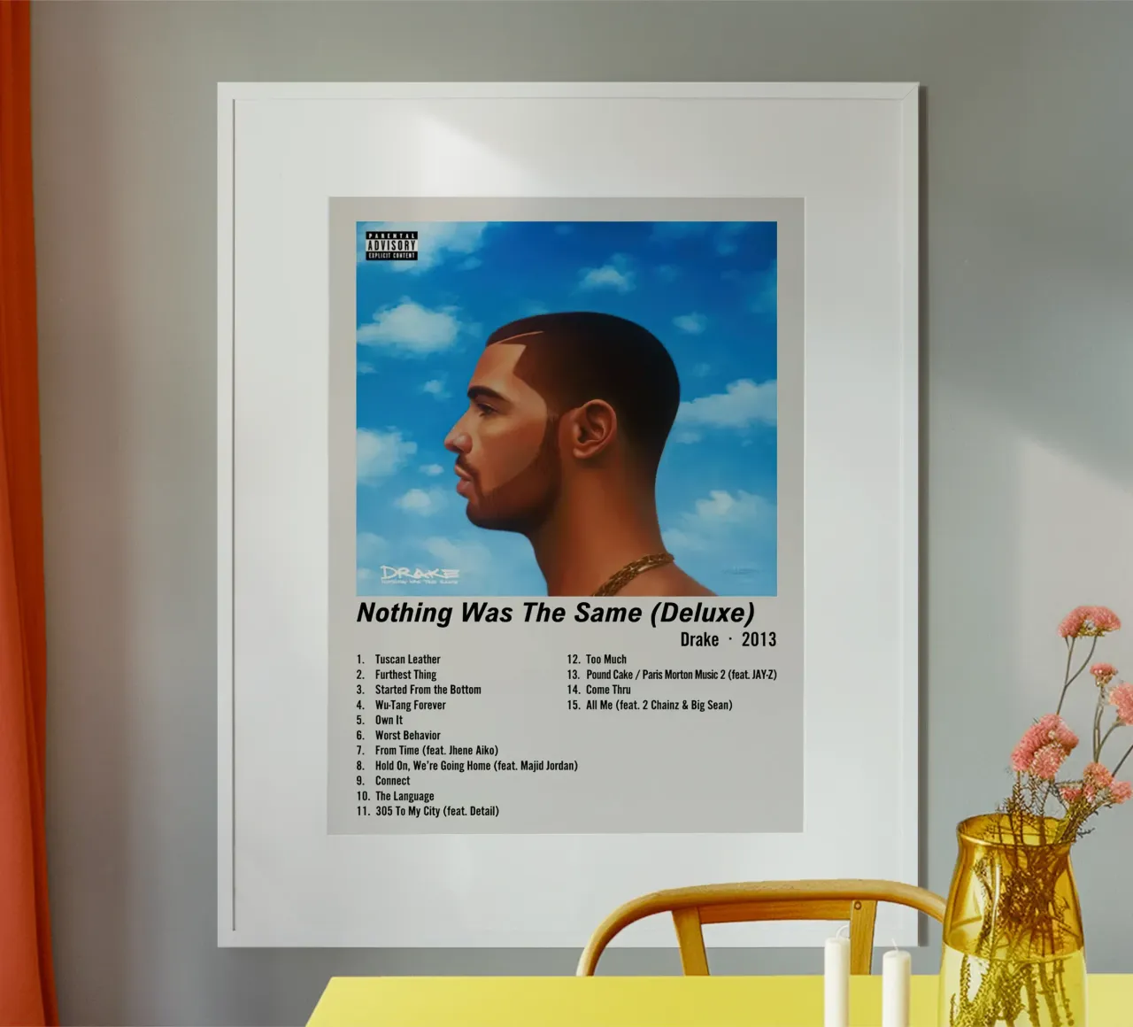 Drake Nothing Was The Same carta hahnemühle da Roronoa7