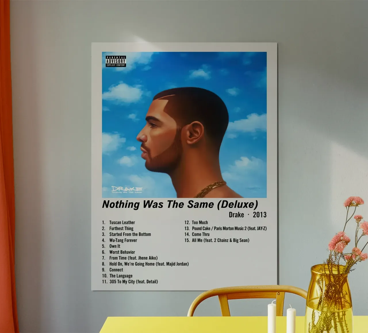 Drake Nothing Was The Same carta hahnemühle da Roronoa7