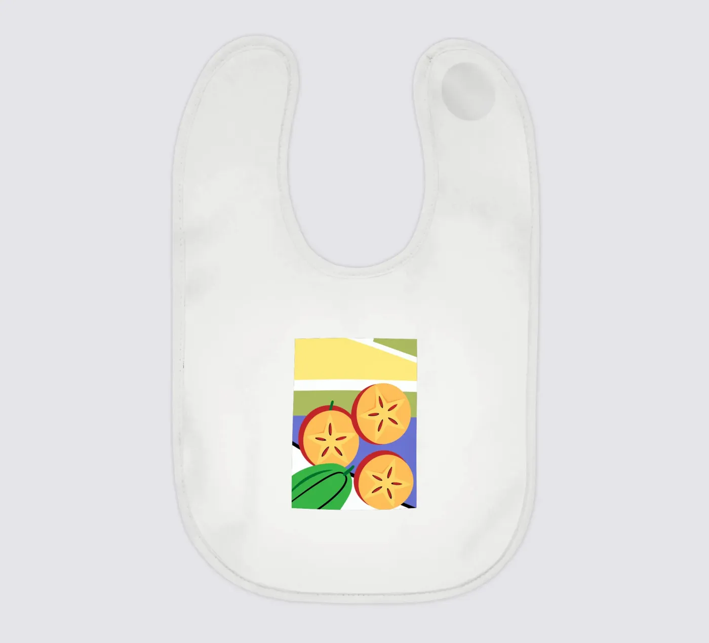 Sternfrucht-Scheiben Babylätzchen von OFFICIAL FRUIT & VEGETABLES