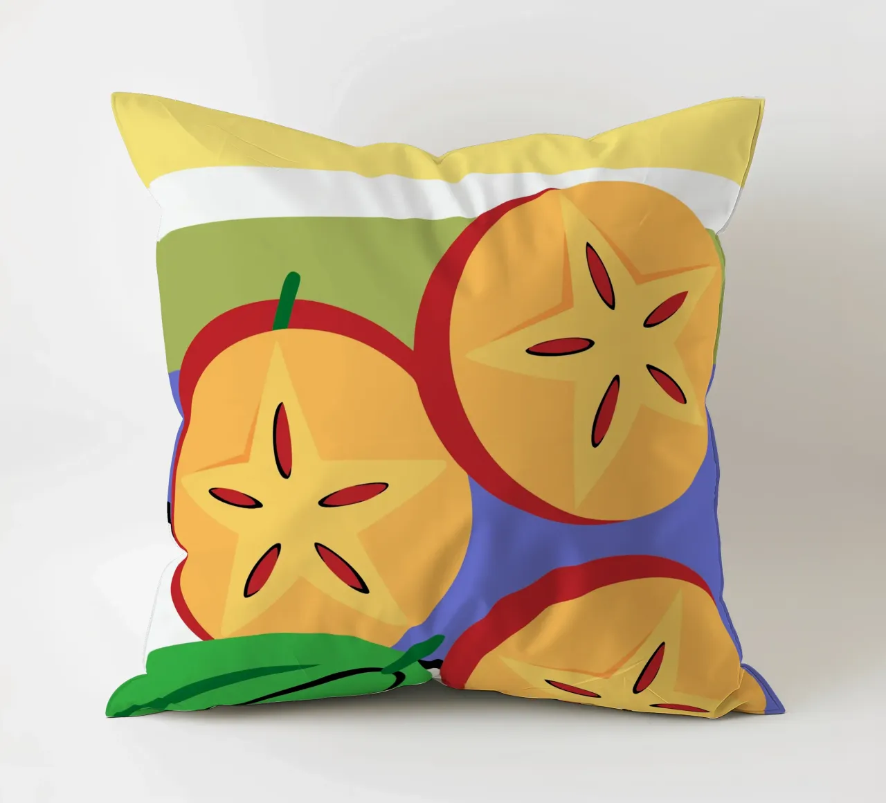 Fette di carambola cuscino da OFFICIAL FRUIT & VEGETABLES