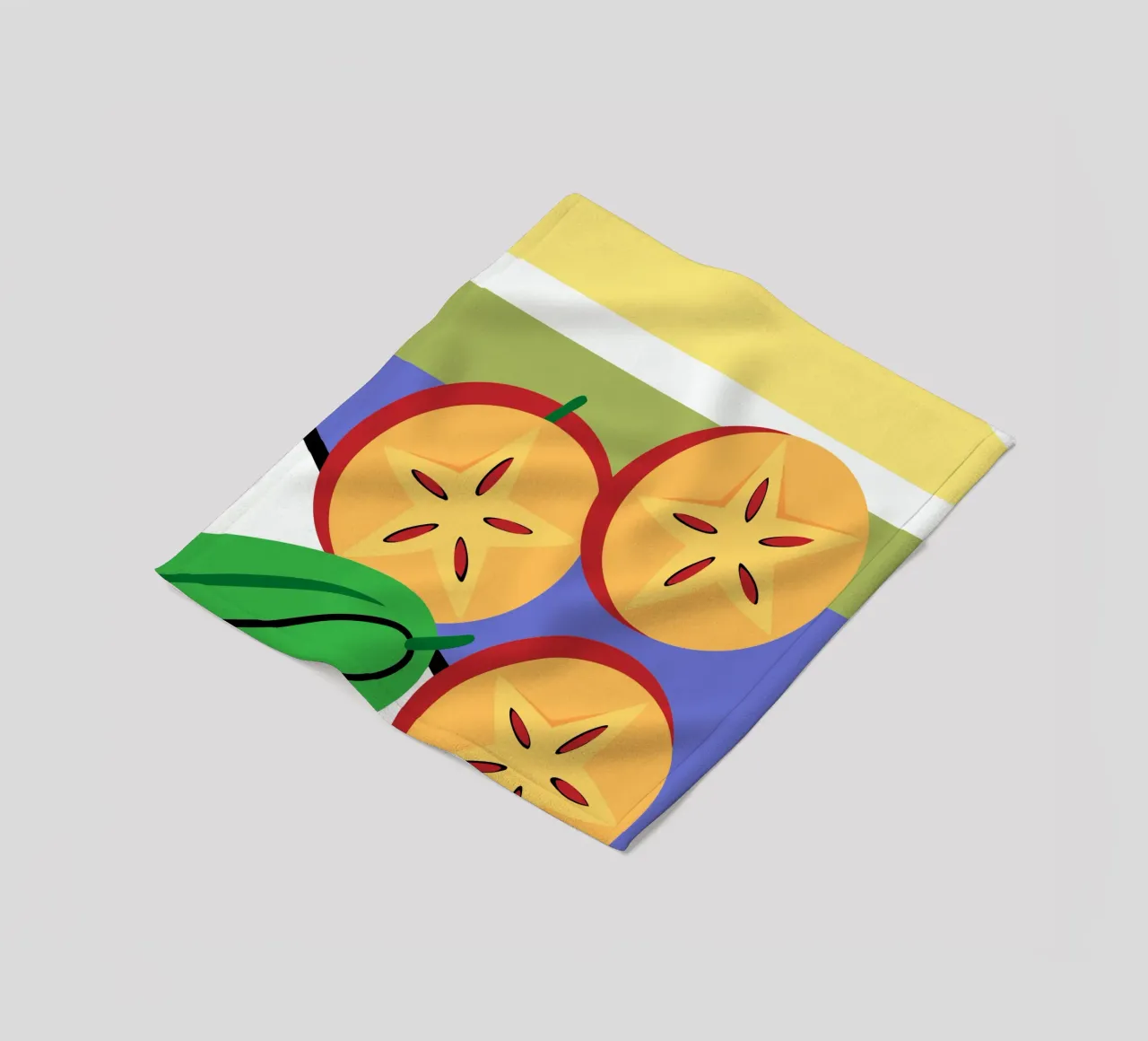 Fette di carambola coperta in pile da OFFICIAL FRUIT & VEGETABLES