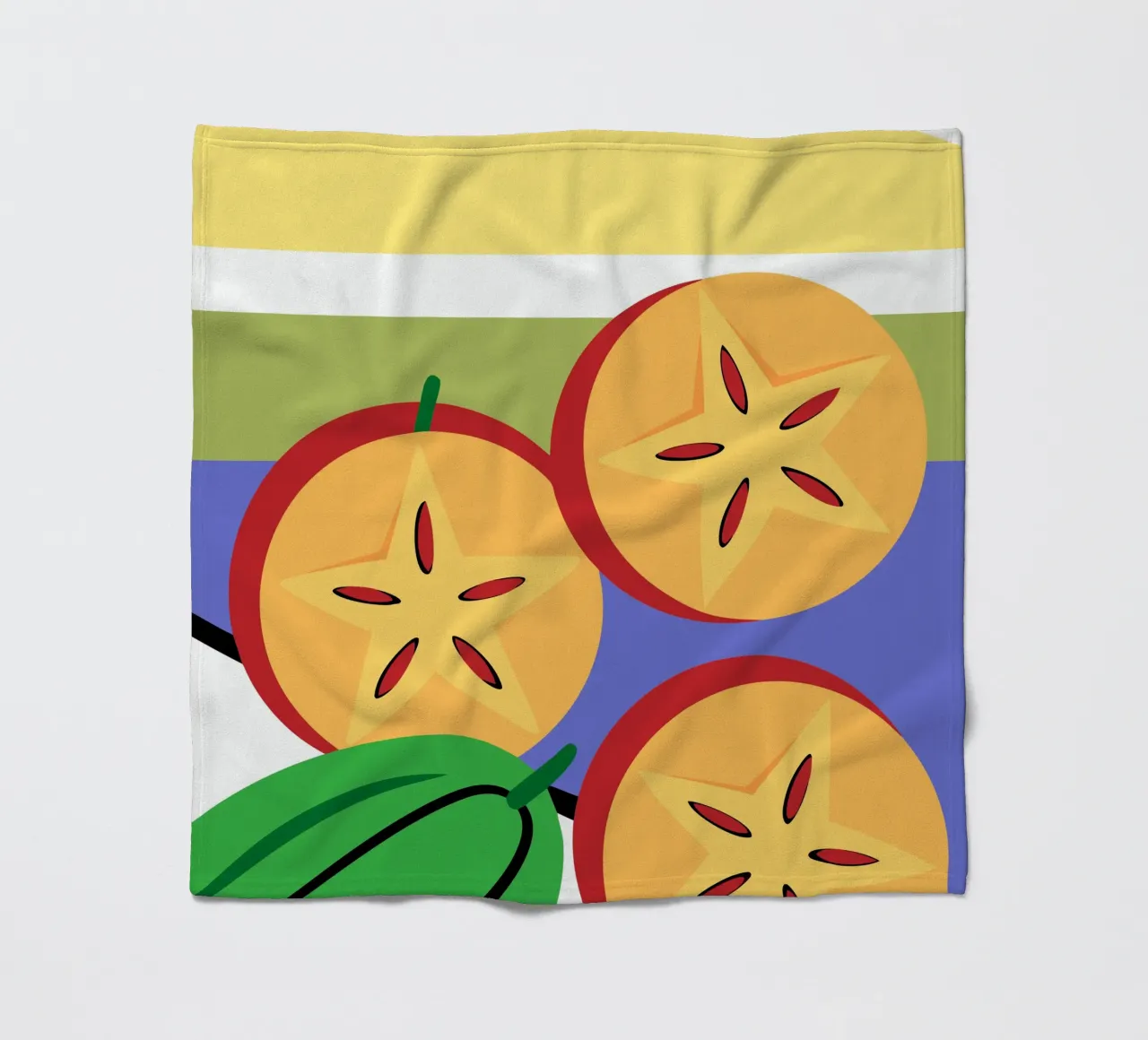 Fette di carambola coperta in pile da OFFICIAL FRUIT & VEGETABLES