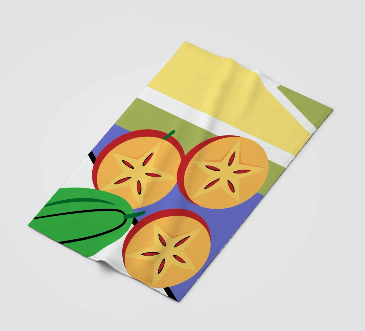 Fette di carambola coperta in pile da OFFICIAL FRUIT & VEGETABLES