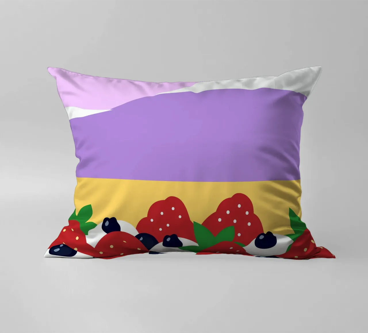 Crostata di fragole e mirtilli cuscino da OFFICIAL FRUIT & VEGETABLES