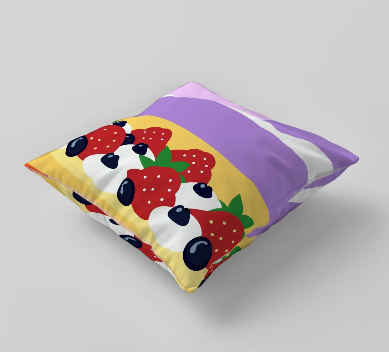 Crostata di fragole e mirtilli cuscino da OFFICIAL FRUIT & VEGETABLES