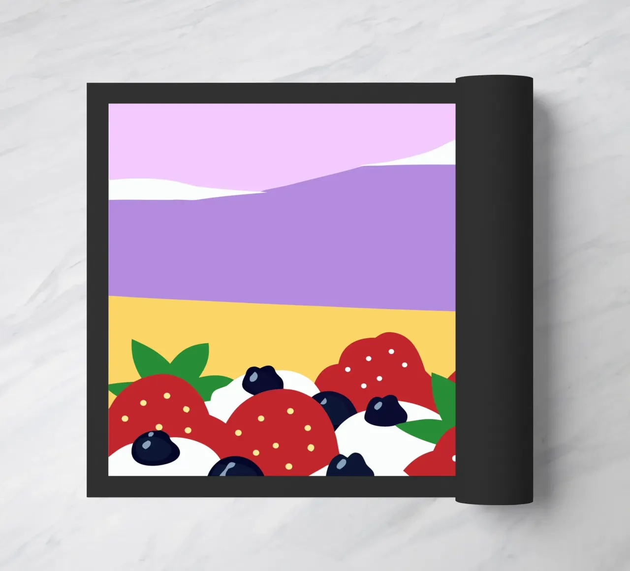 Crostata di fragole e mirtilli zerbino da OFFICIAL FRUIT & VEGETABLES