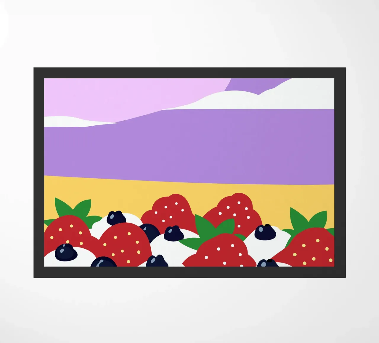 Crostata di fragole e mirtilli zerbino da OFFICIAL FRUIT & VEGETABLES