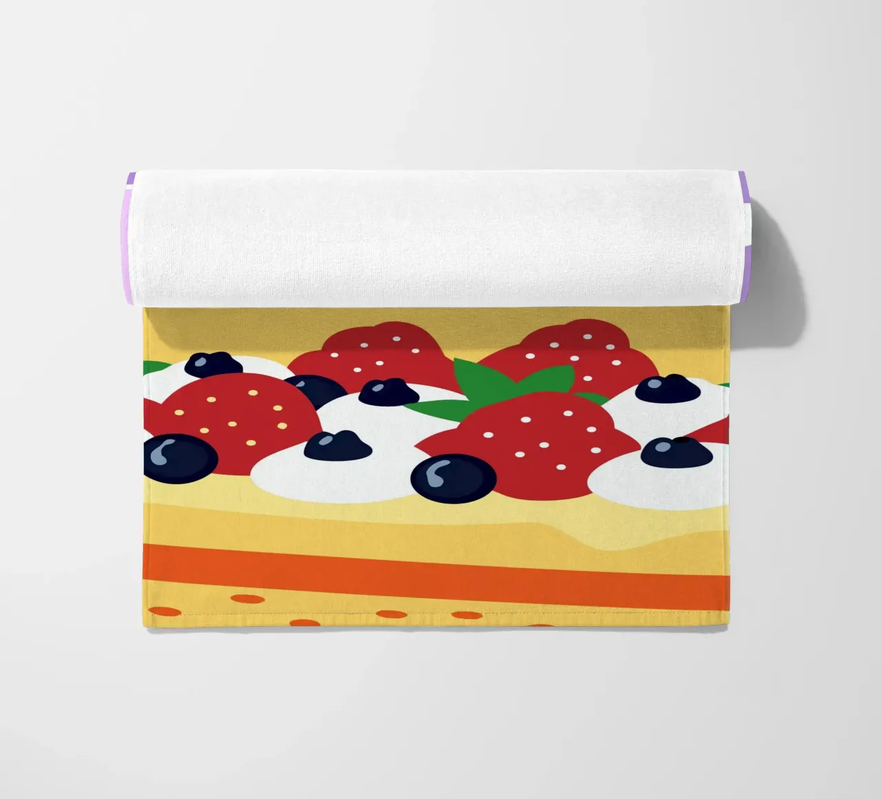 Crostata di fragole e mirtilli telo mare da OFFICIAL FRUIT & VEGETABLES