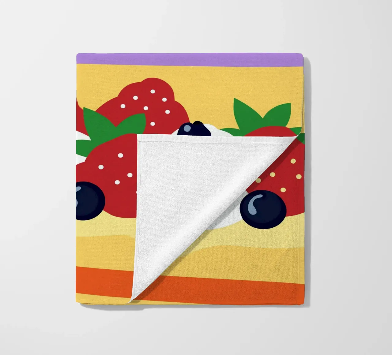 Crostata di fragole e mirtilli telo mare da OFFICIAL FRUIT & VEGETABLES