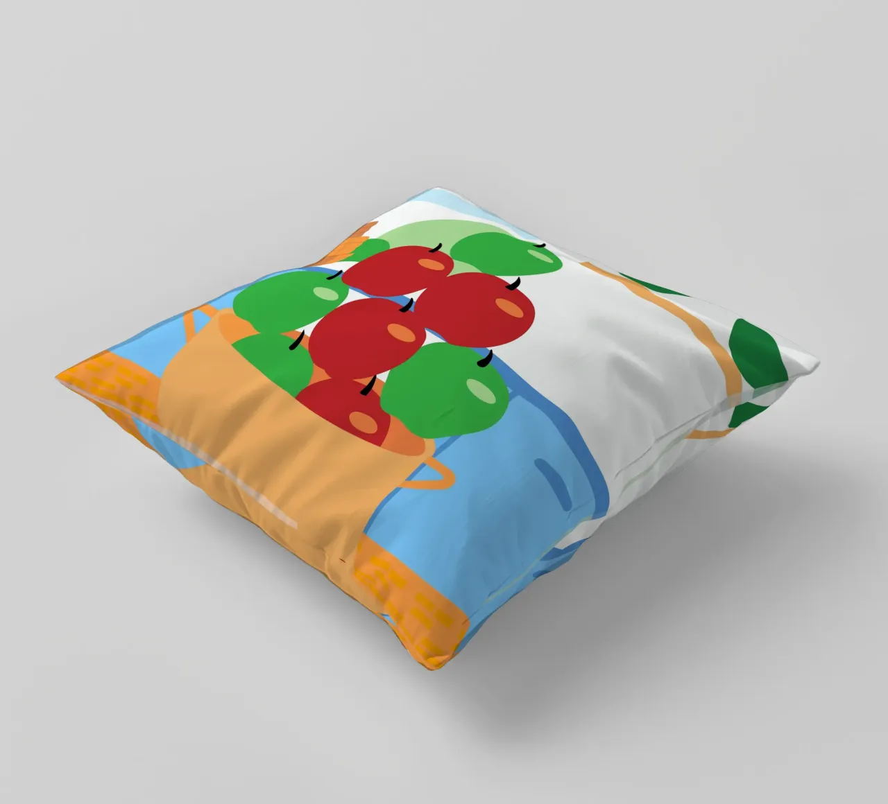 Mele rosse e verdi in vaso cuscino da OFFICIAL FRUIT & VEGETABLES