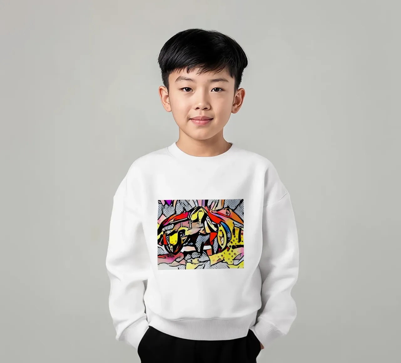 Full throttle kids sweatshirt by ZAMART - PopArt