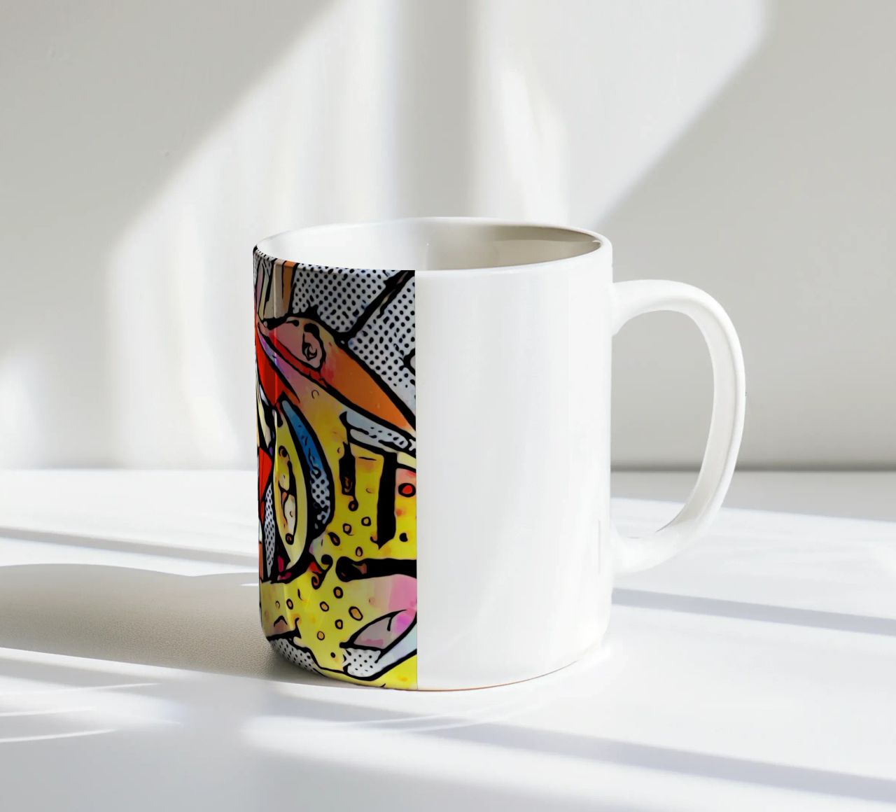Accelerazione completa tazza in ceramica da ZAMART - PopArt