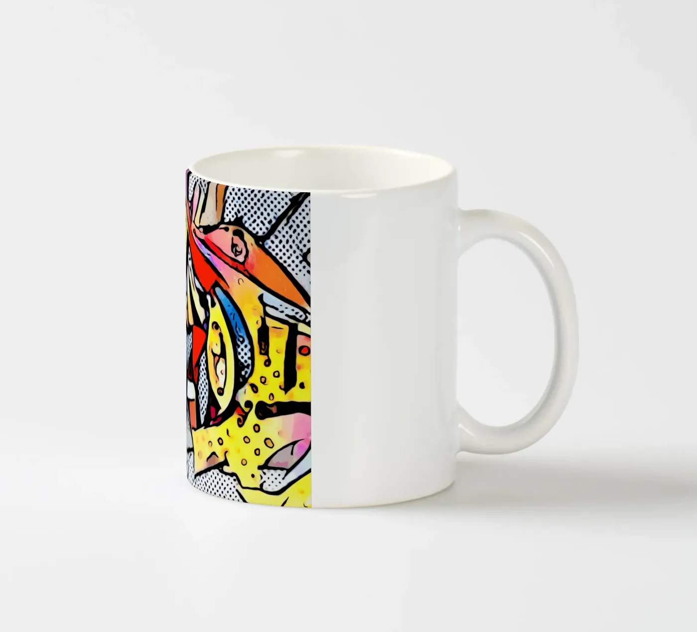 Full throttle ceramic mug by ZAMART - PopArt