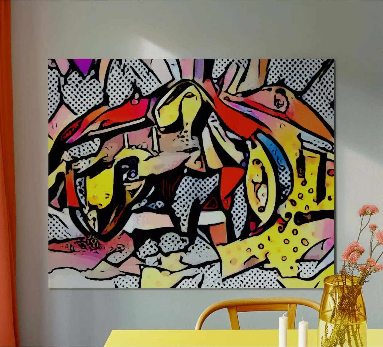 Accelerazione completa poster da ZAMART - PopArt