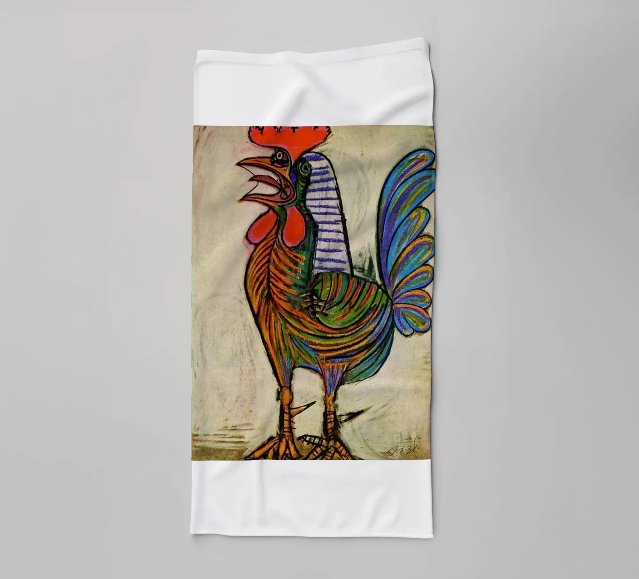 mooie sierkip badhanddoek van eternal nino