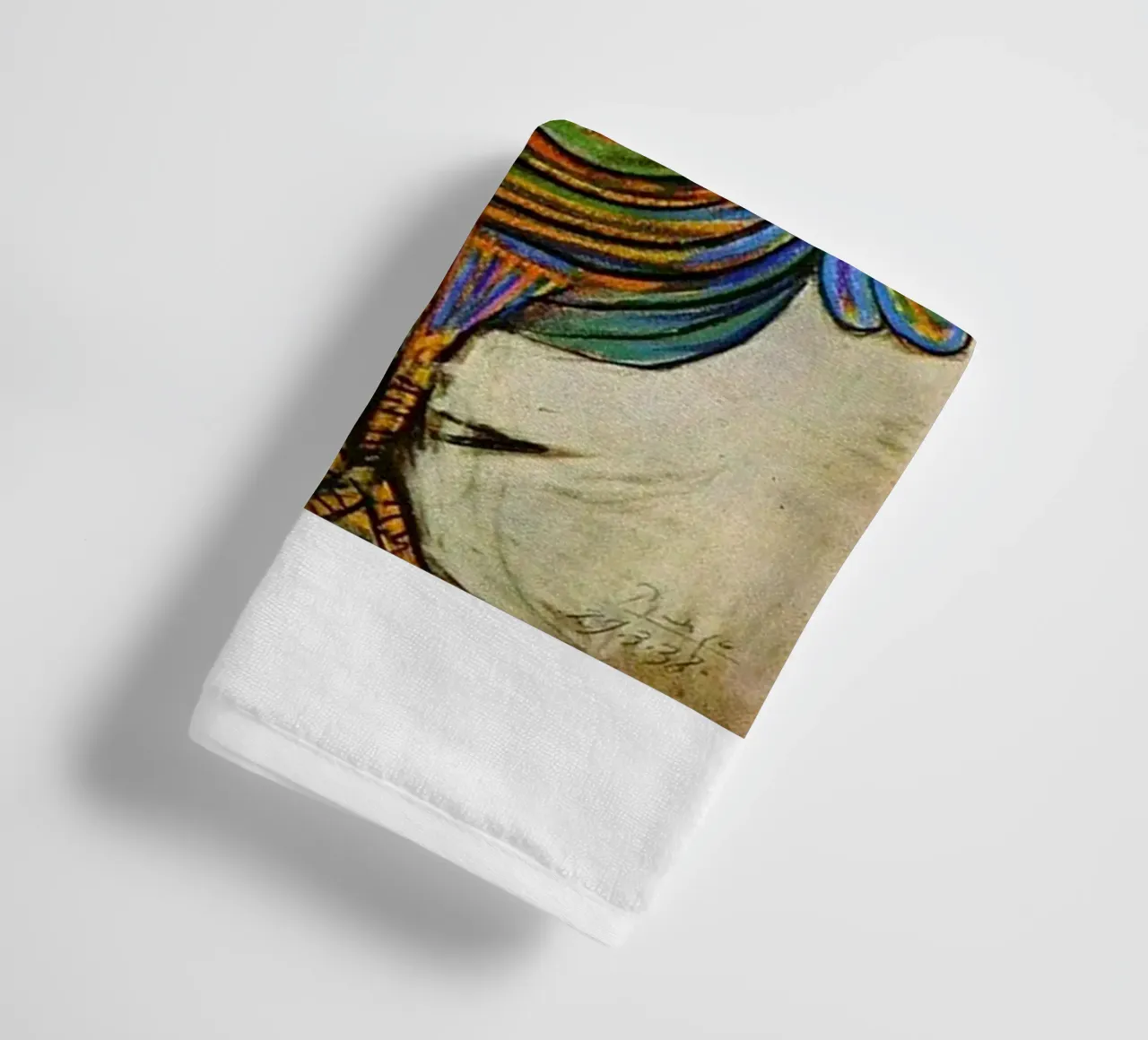 mooie sierkip badhanddoek van eternal nino