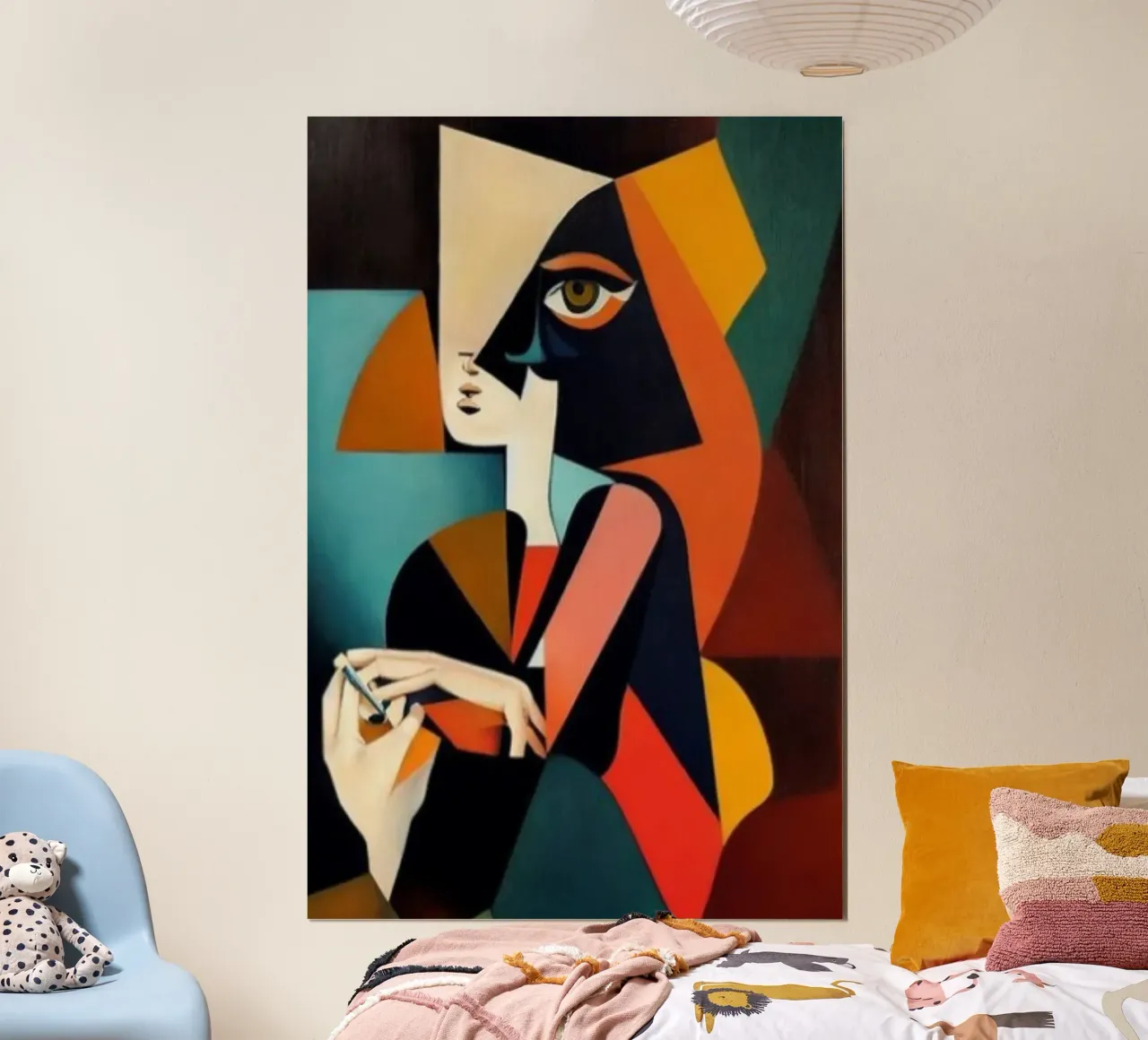 pittura astratta di donna carta hahnemühle da eternal nino