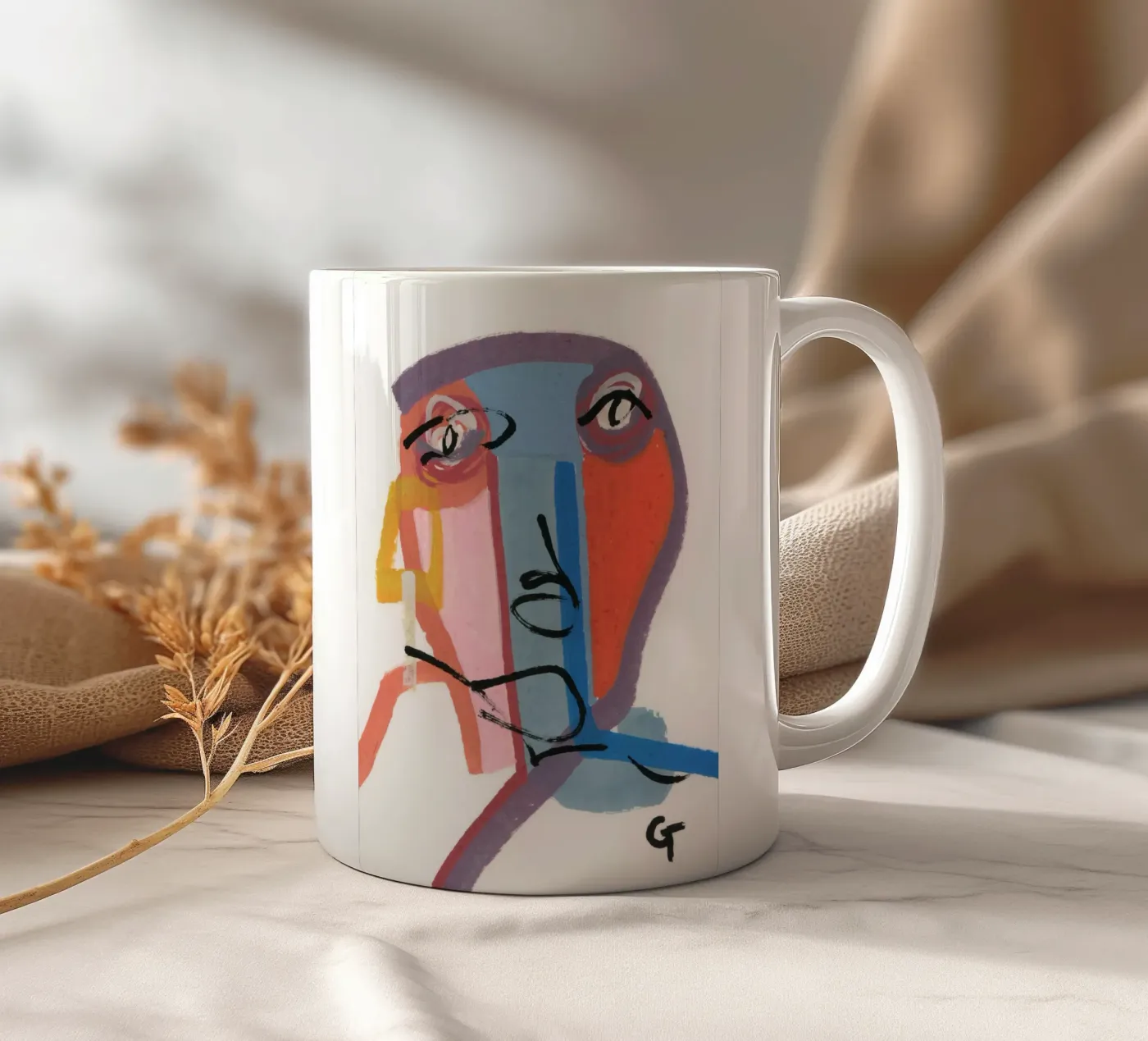 Dan collection ceramic mug by gtobonart
