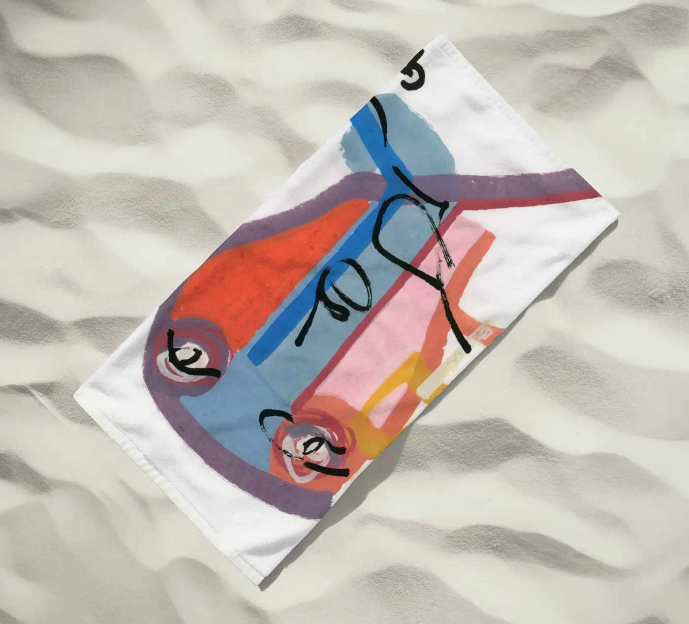 Dan collection beach towel by gtobonart