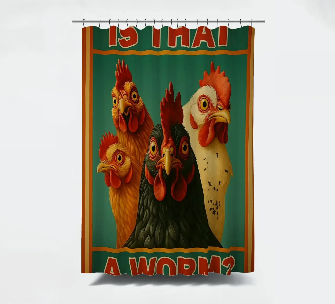 gallo è un verme tenda da doccia da Botania
