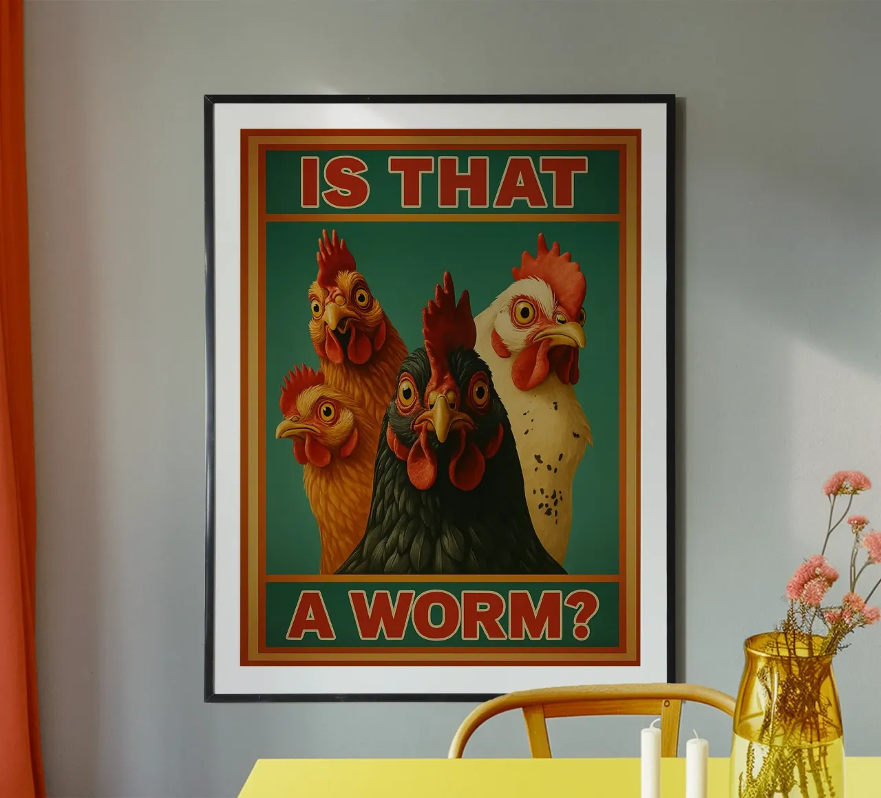 gallo è un verme carta hahnemühle da Botania