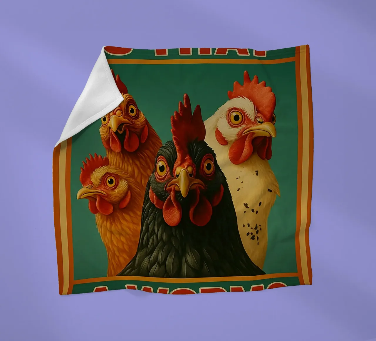 gallo è un verme coperta in pile da Botania