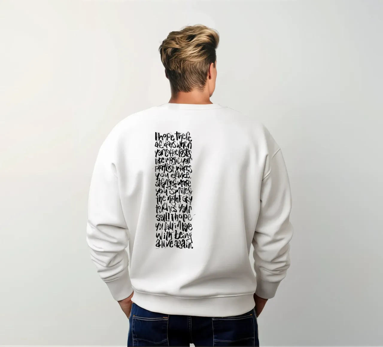I hope felpa da LIMITED EDITION LETTERS