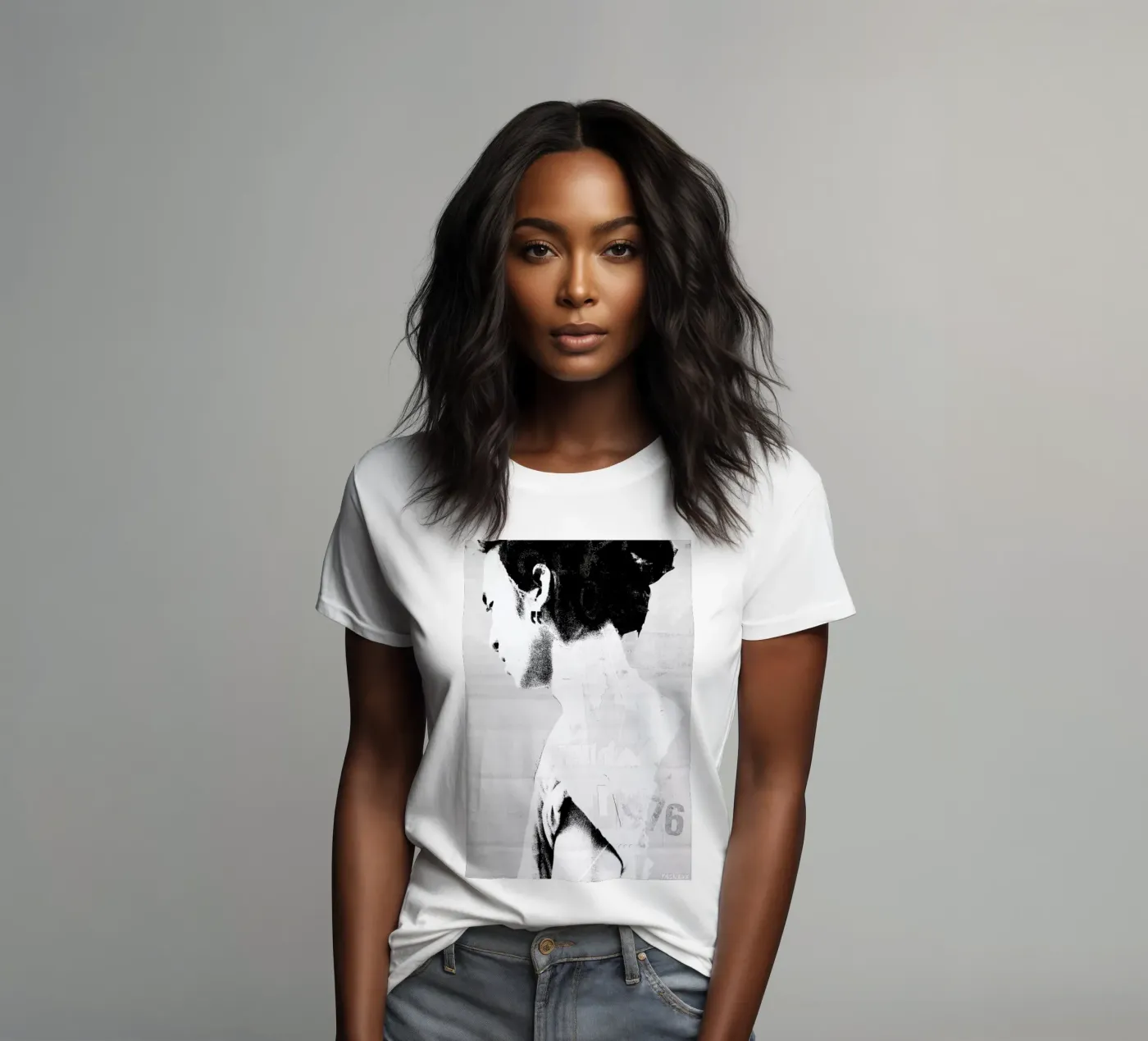 Float dames t-shirt getailleerd van Sandrine Pagnoux