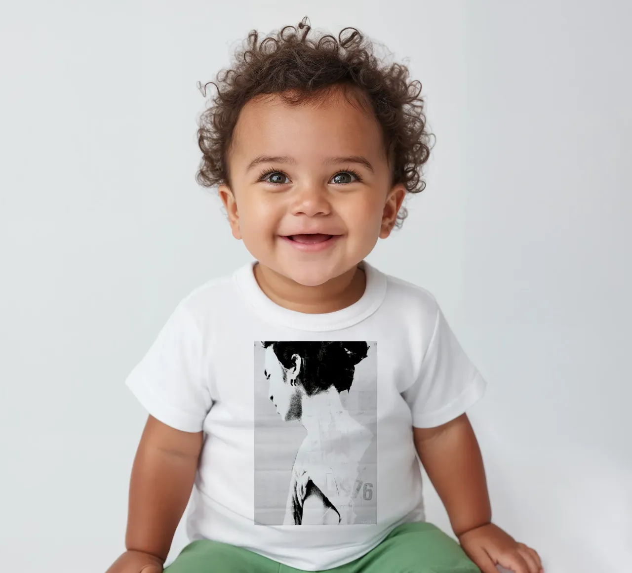 Float baby t-shirt by Sandrine Pagnoux