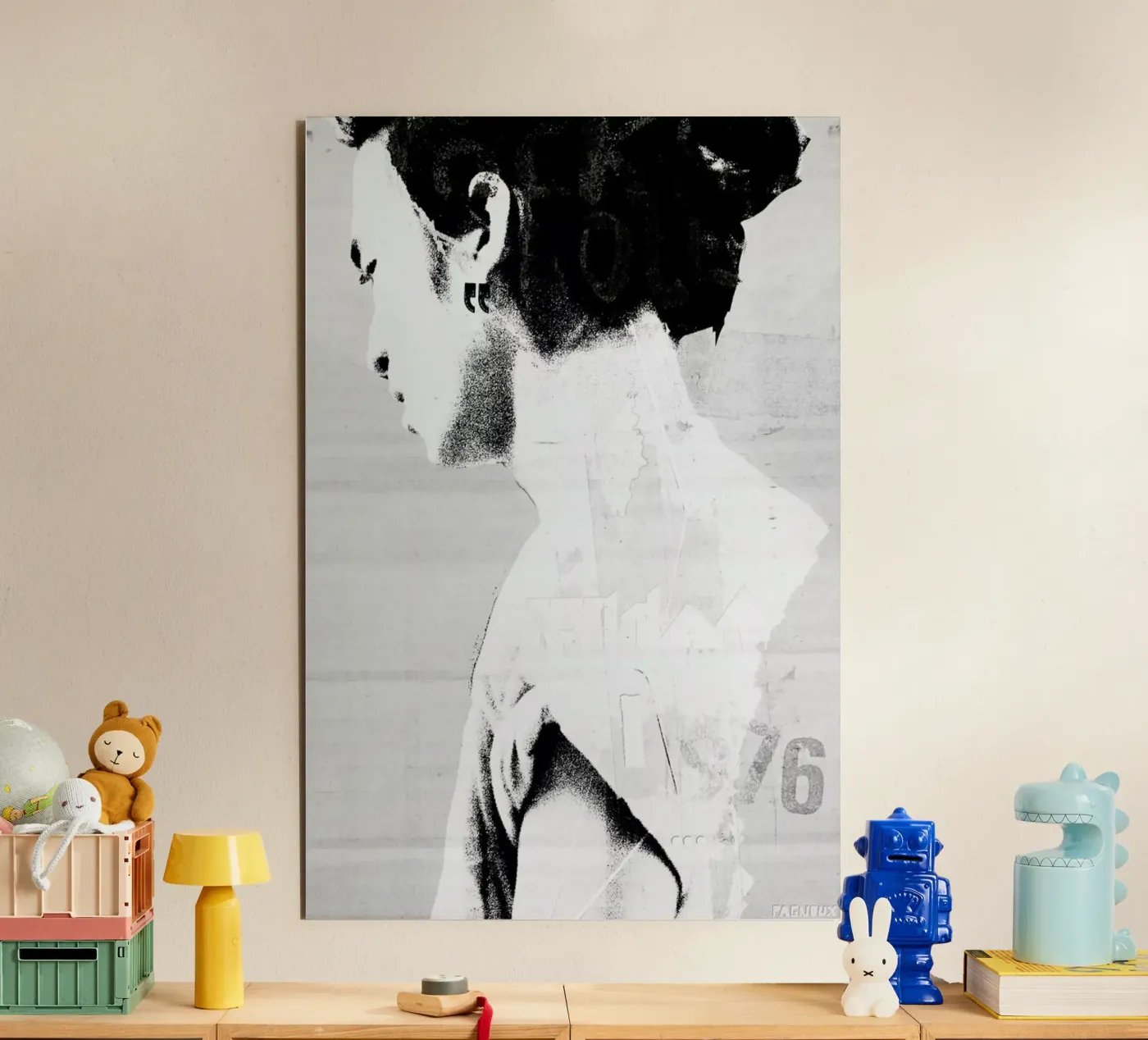 Float aluminium-dibond van Sandrine Pagnoux