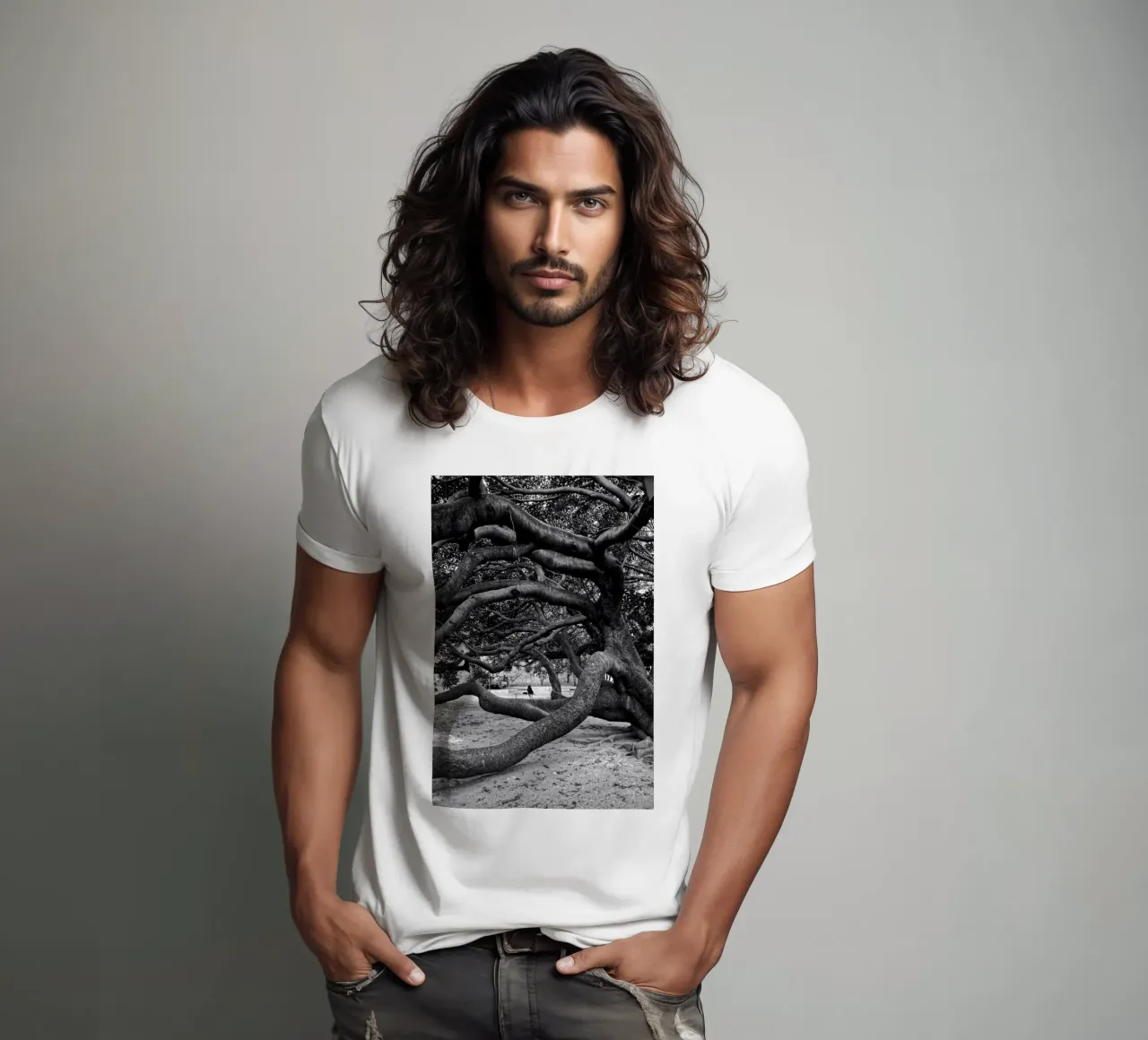 Old tree t-shirt da Fjöllart