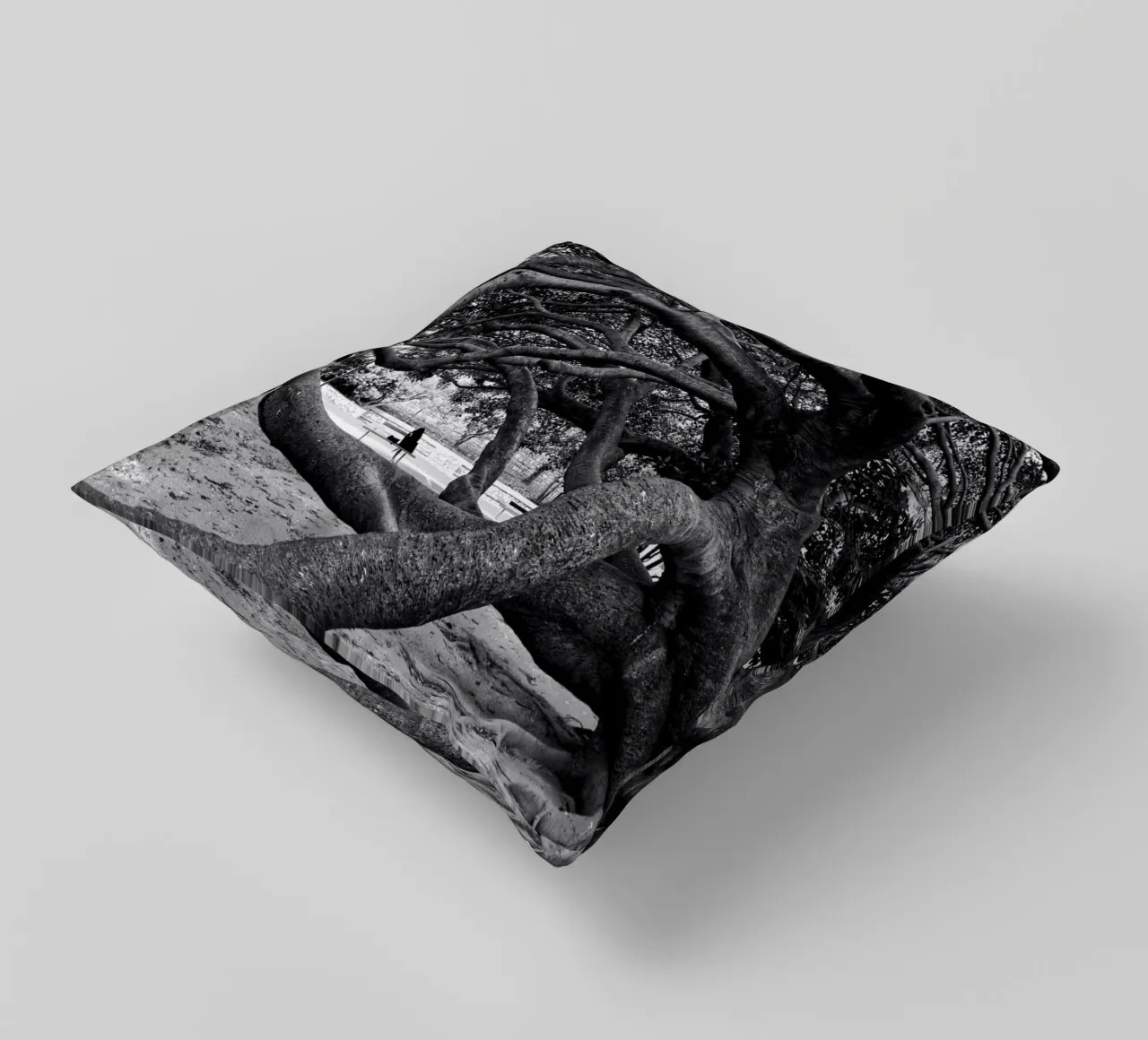 Old tree cuscino da Fjöllart