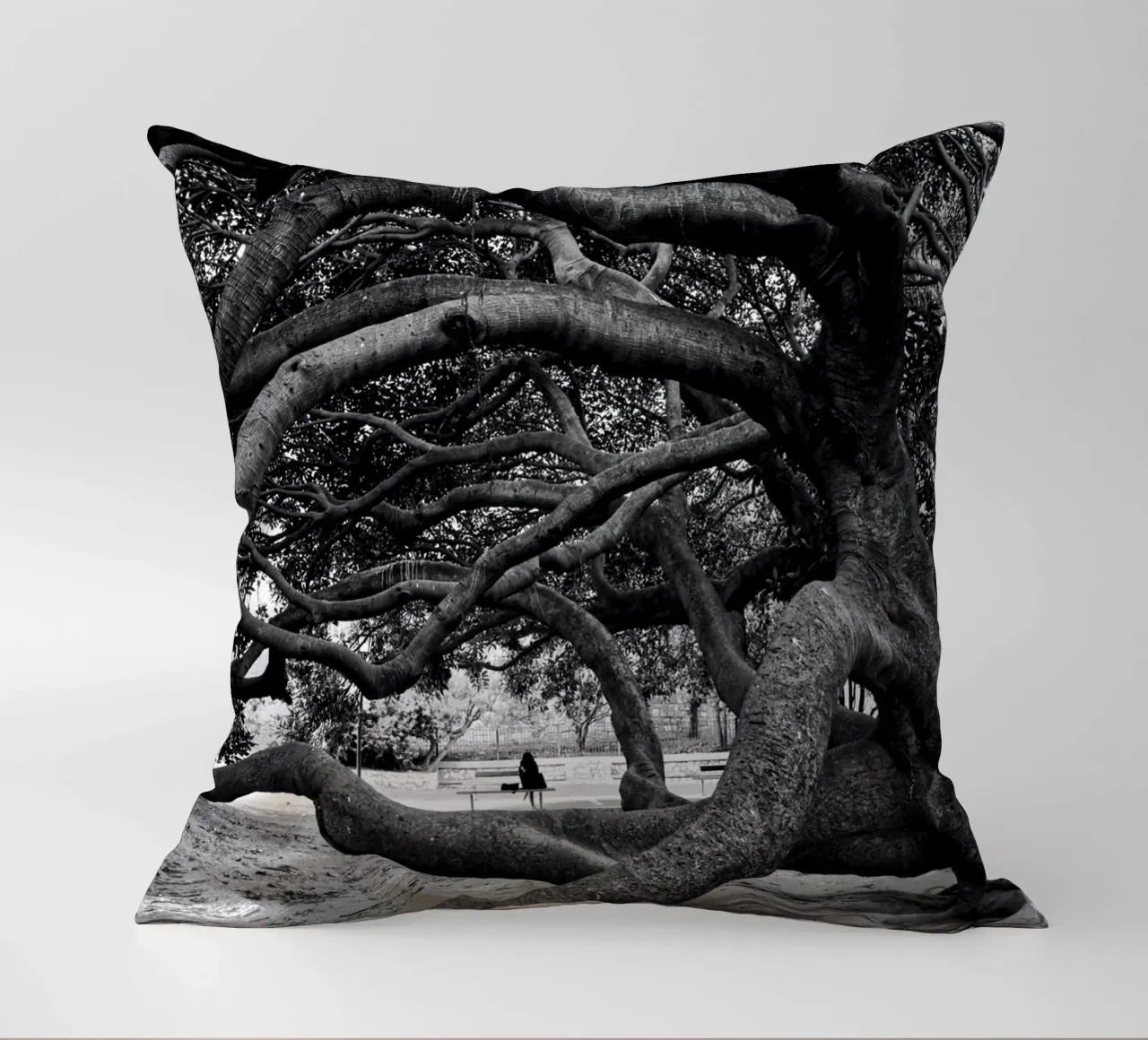 Old tree cuscino da Fjöllart