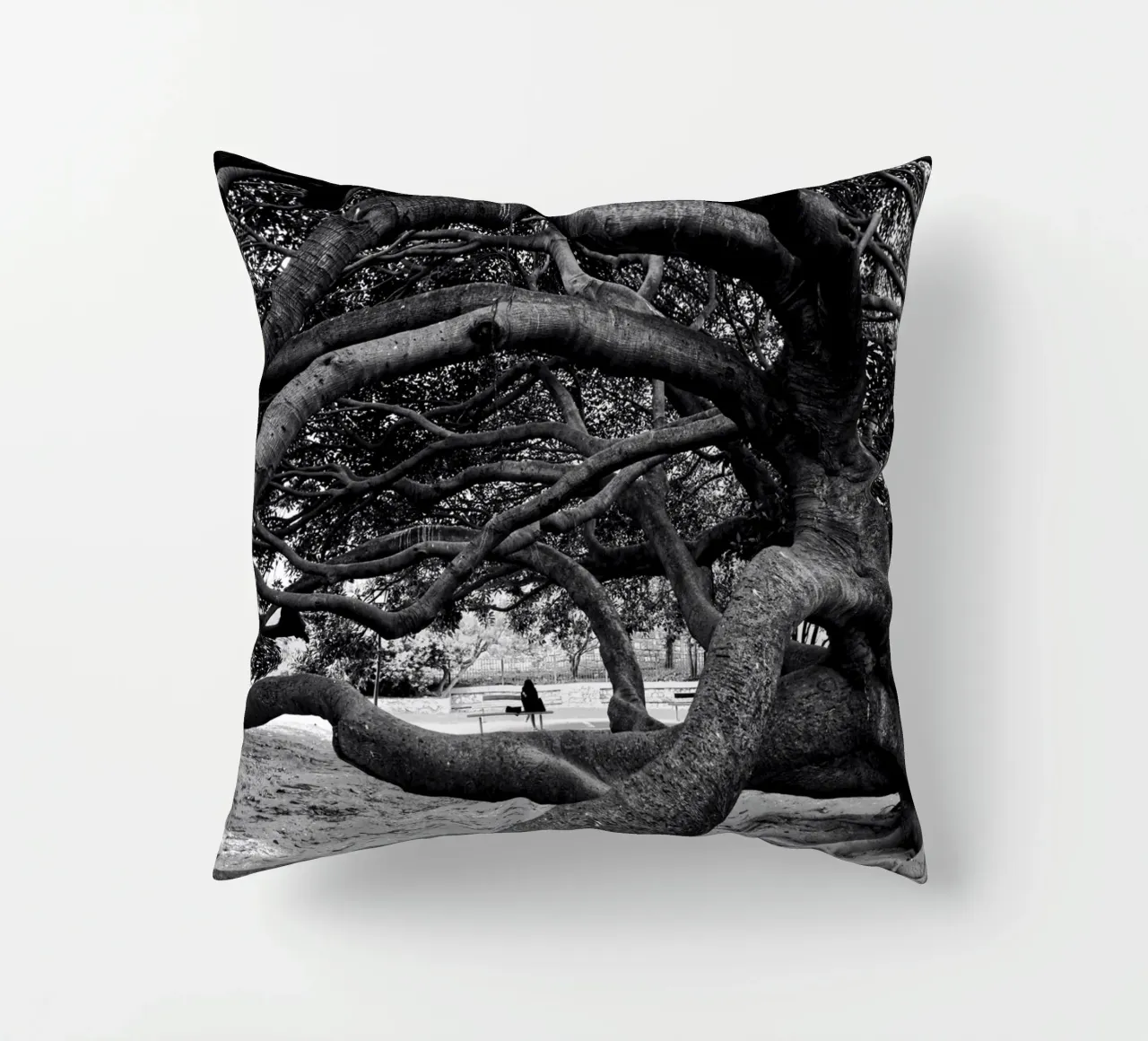 Old tree cuscino da Fjöllart