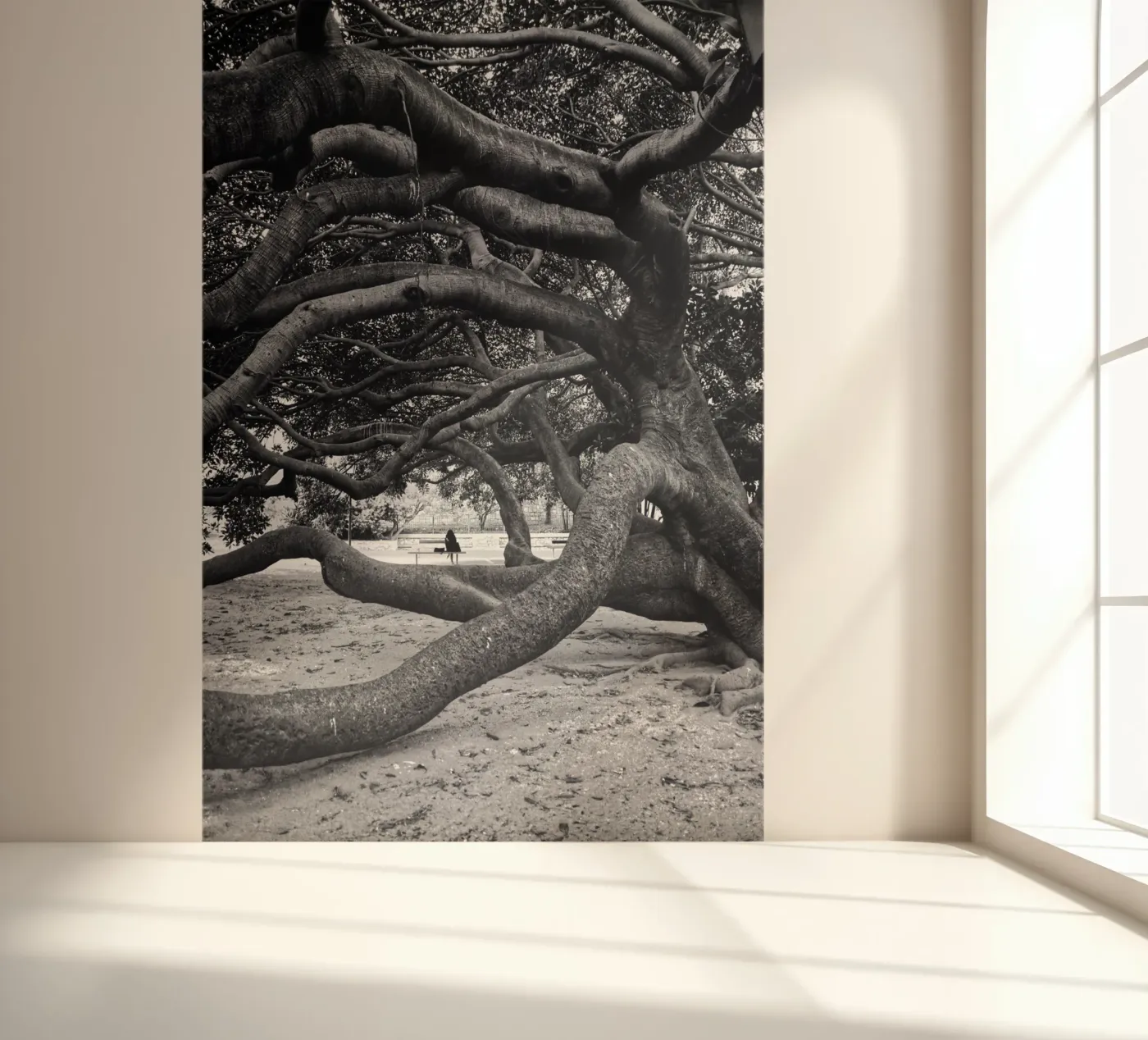 Old tree fotobehang van Fjöllart