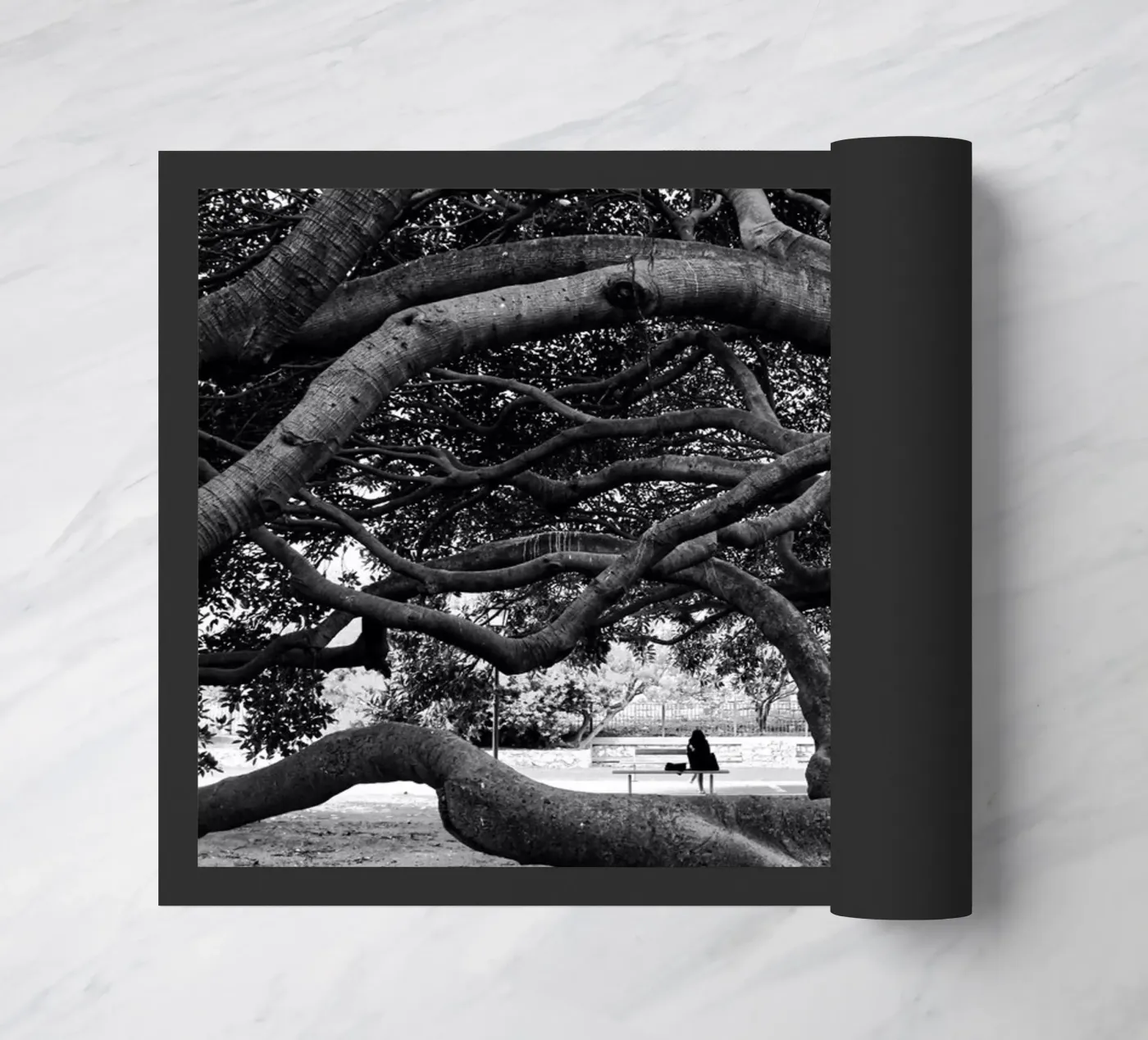 Old tree deurmat van Fjöllart