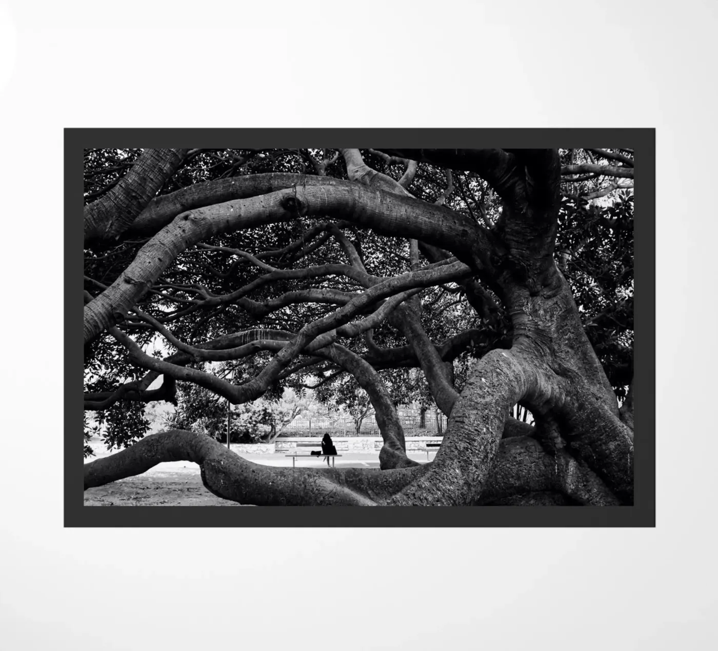 Old tree deurmat van Fjöllart