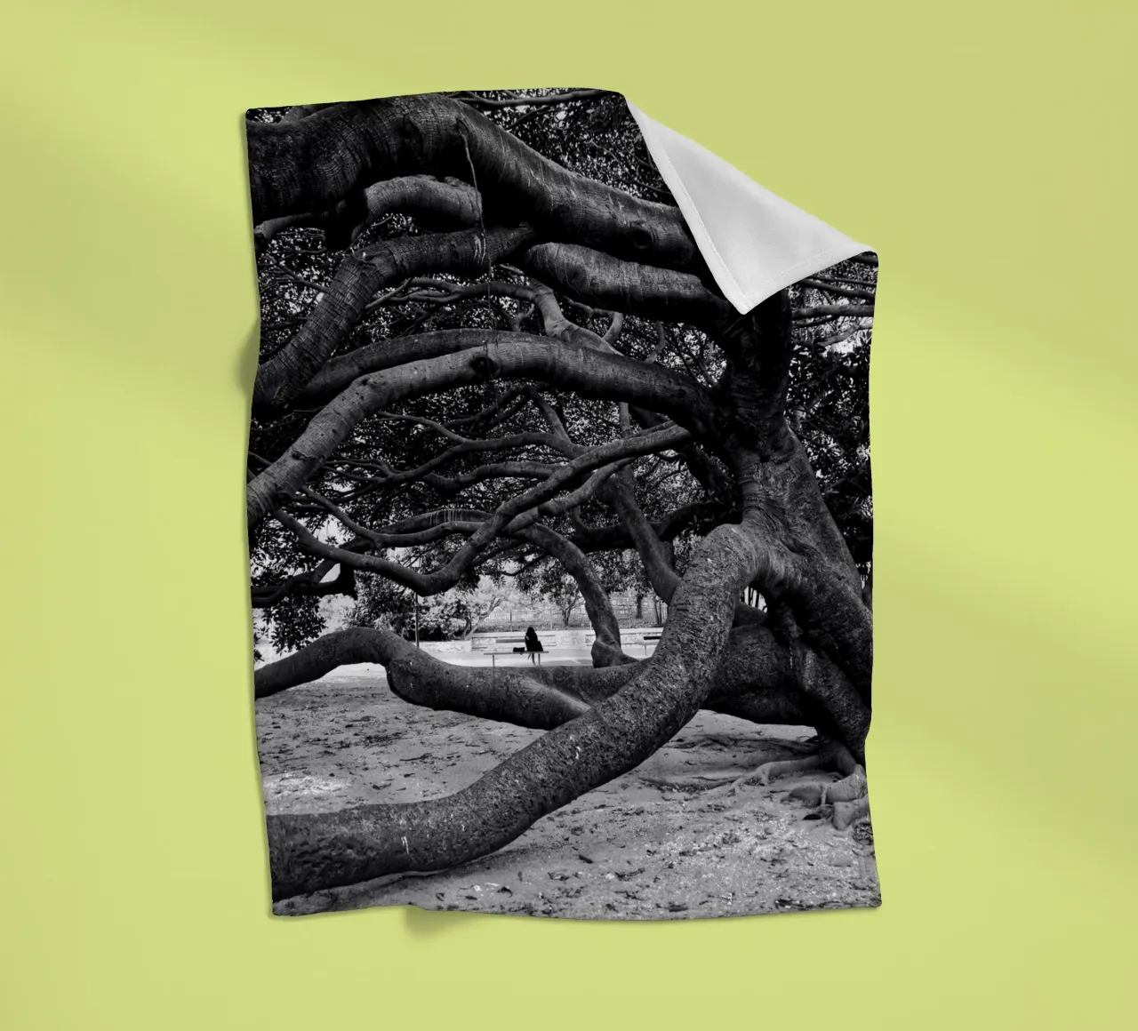 Old tree coperta in pile da Fjöllart