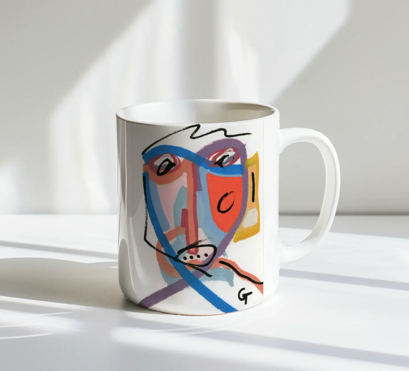 Dan collection ceramic mug by gtobonart