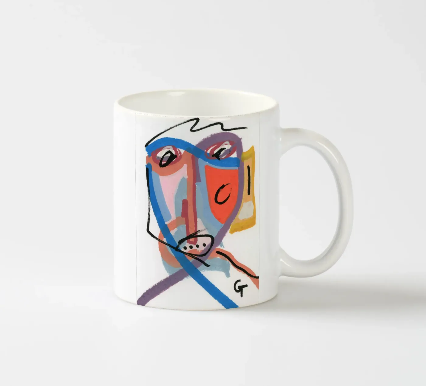 Dan collection ceramic mug by gtobonart