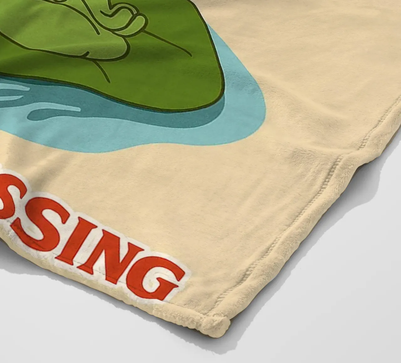 non essere stressato la vita è una benedizione coperta in pile da Botania