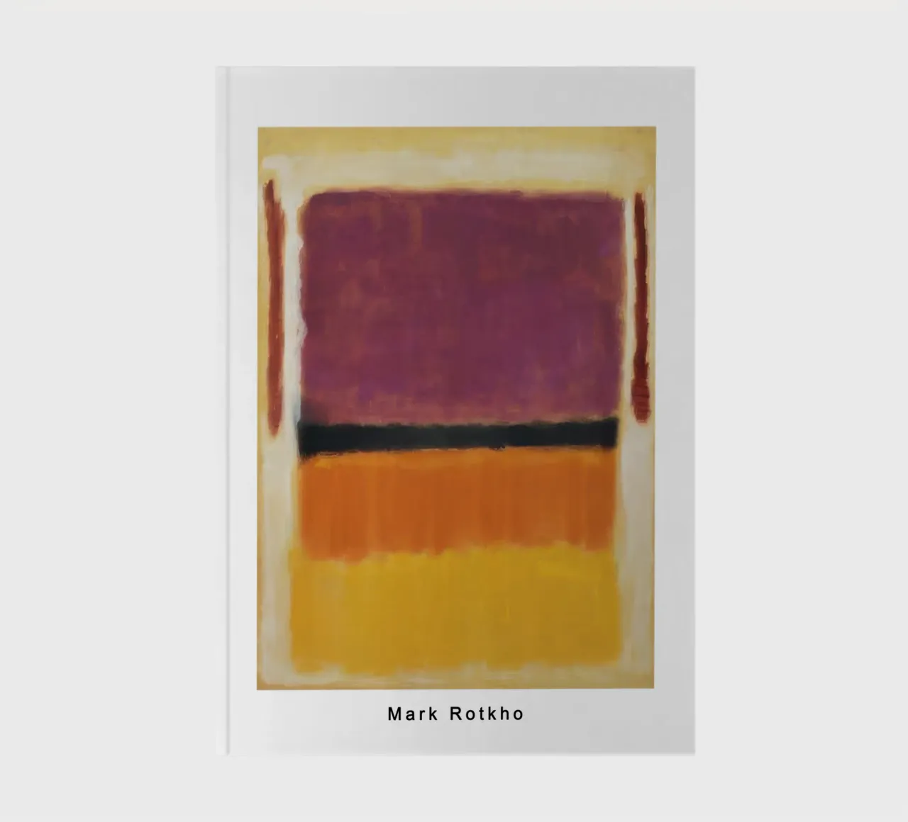 mark rothko viola nero arancio giallo su bianco e rosso 194 diario da traveler