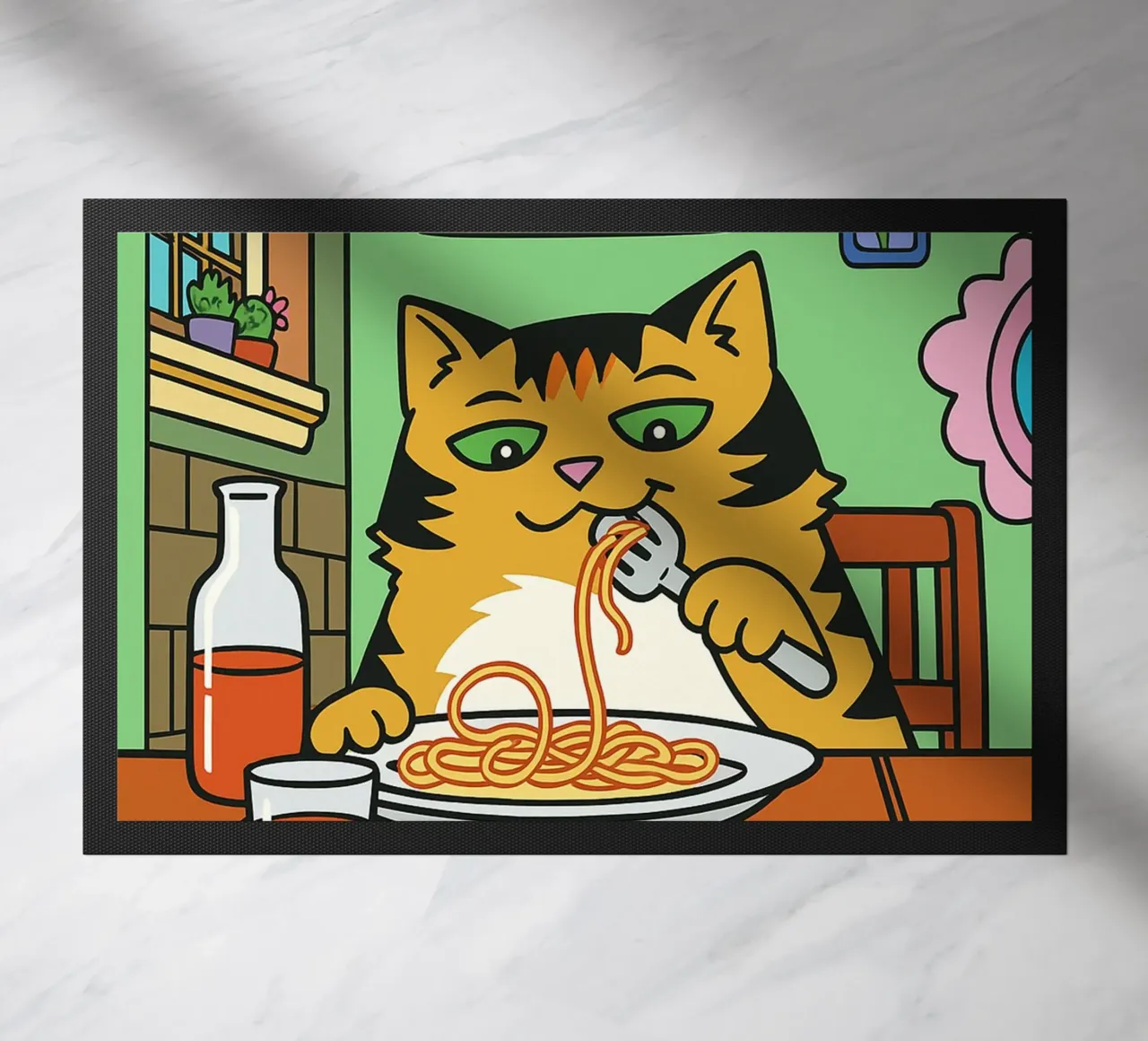 more spaghetti less regretti zerbino da Botania