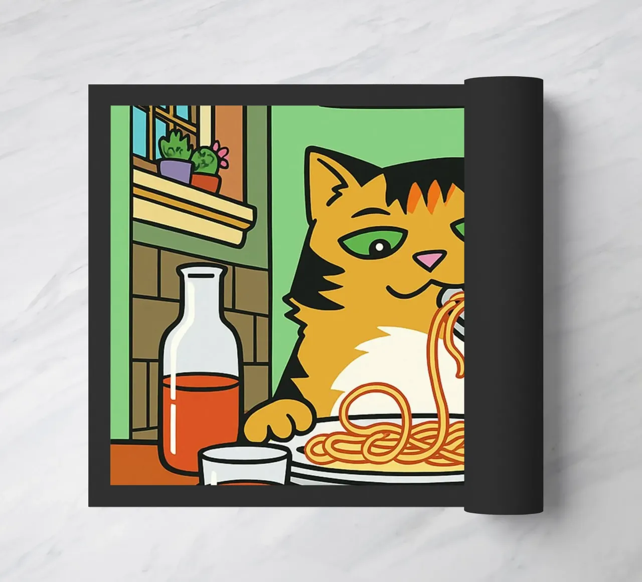 more spaghetti less regretti zerbino da Botania