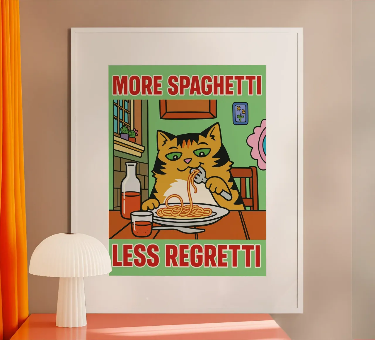meer spaghetti minder regretti hahnemühle van Botania