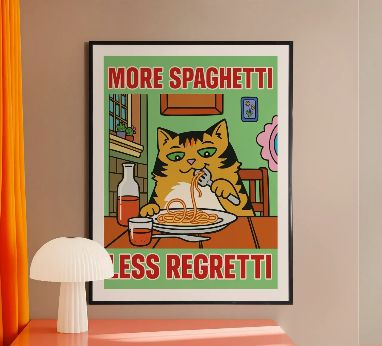 meer spaghetti minder regretti hahnemühle van Botania