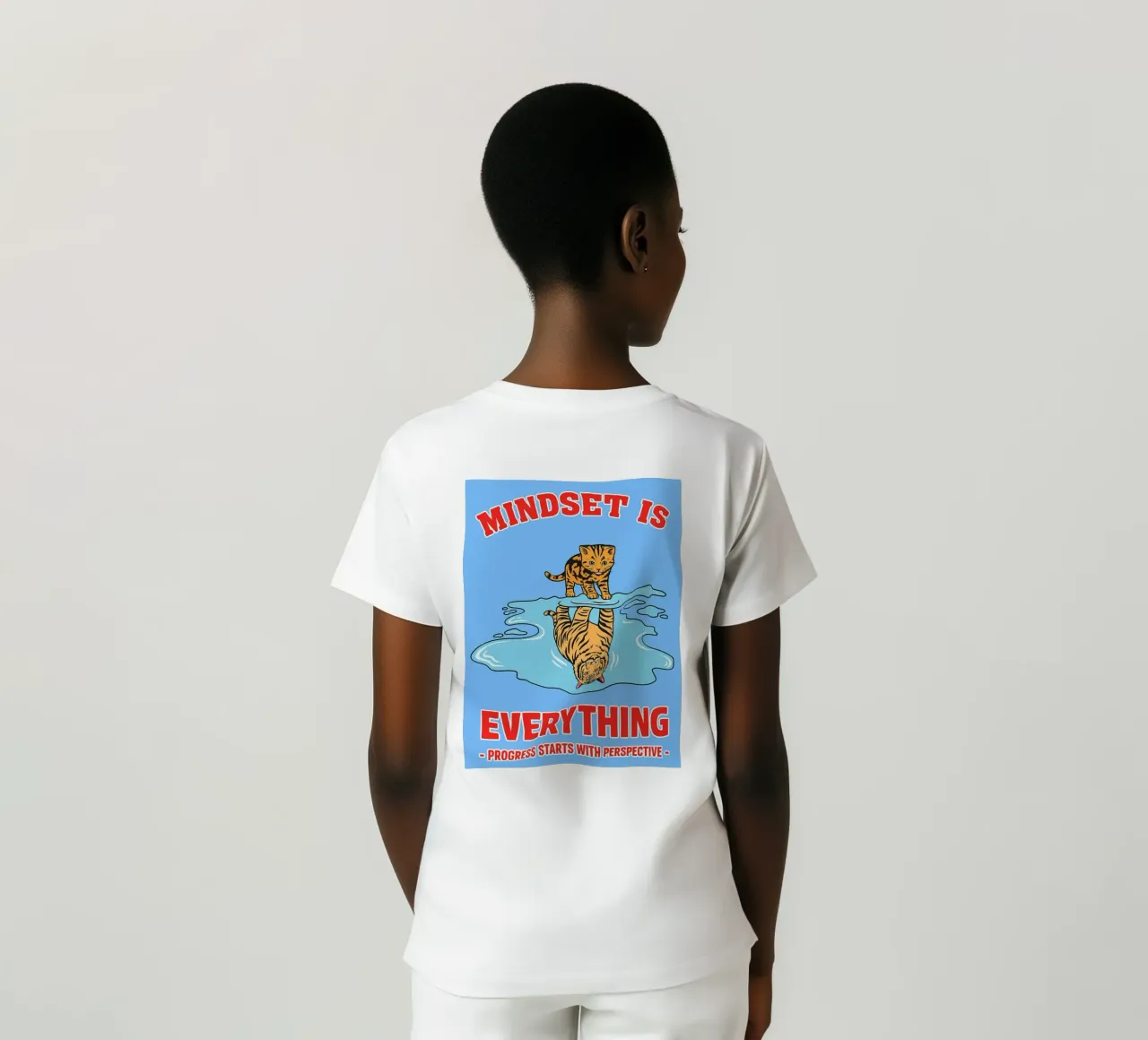 La mentalità è tutto t-shirt da Botania